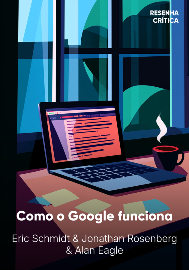 Capa do livro Como o Google funciona, de Eric Schmidt — resumo e resenha crítica no 12min