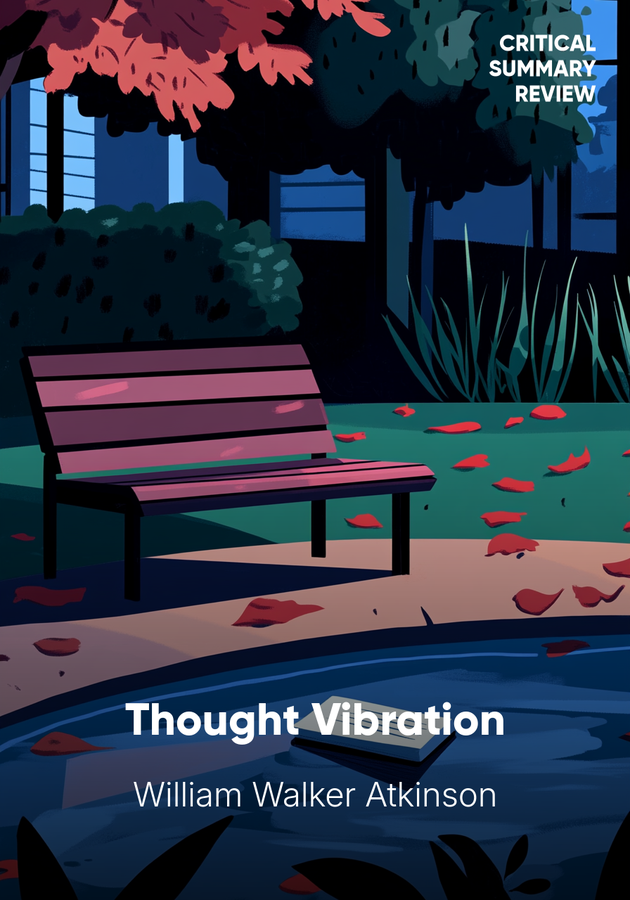 Book cover of Thought Vibration by William Walker Atkinson — critical summary review on 12min