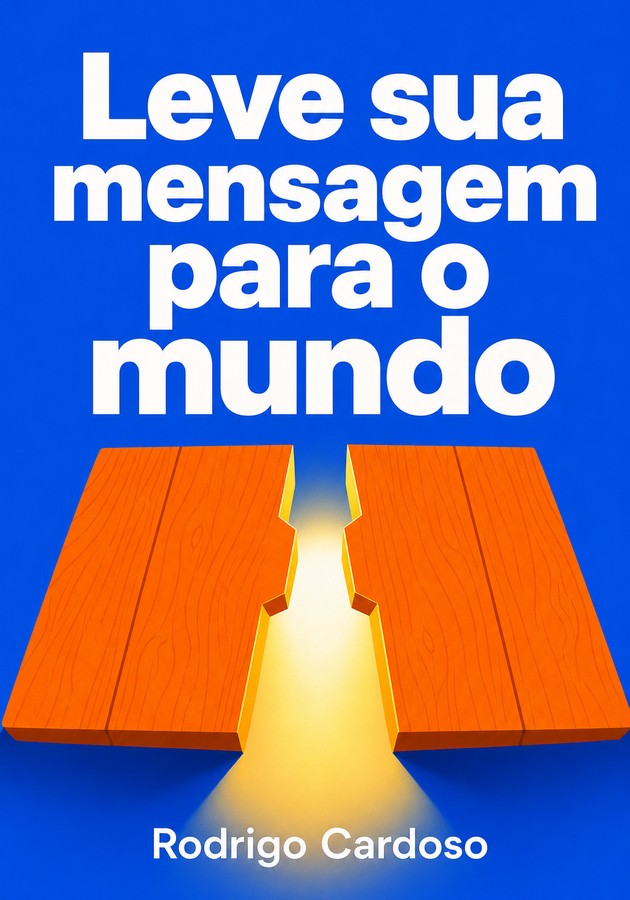 Capa do livro Leve sua mensagem para o mundo, de Rodrigo Cardoso — resumo e resenha crítica no 12min