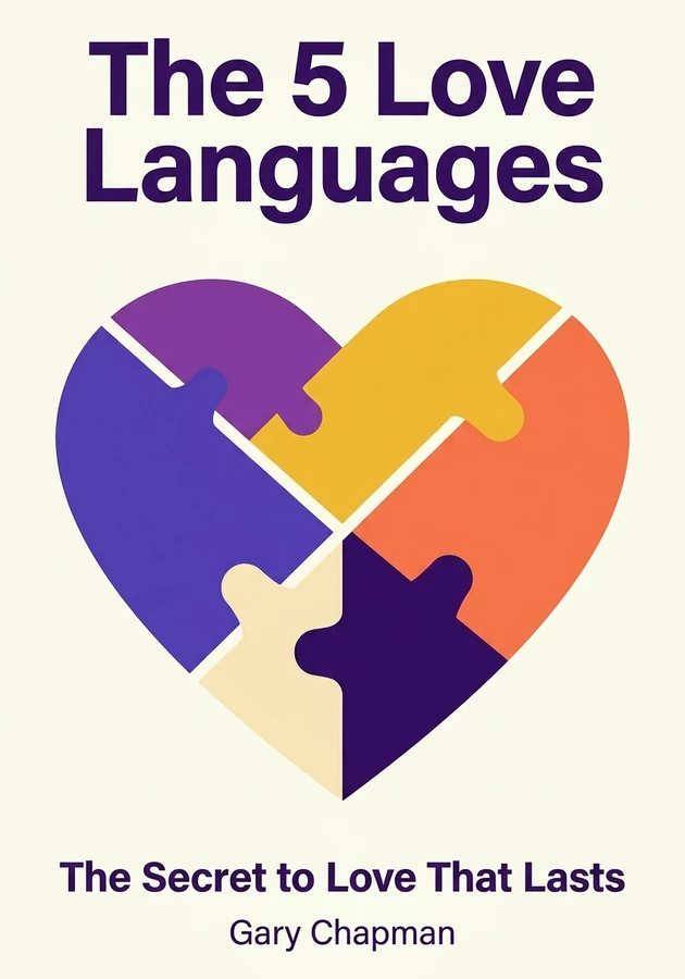 Book cover of The 5 Love Languages by Gary Chapman — critical summary review on 12min
