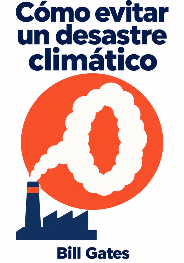 Portada del libro Cómo evitar un desastre climático, de Bill Gates — resumen crítico y reseña en 12min