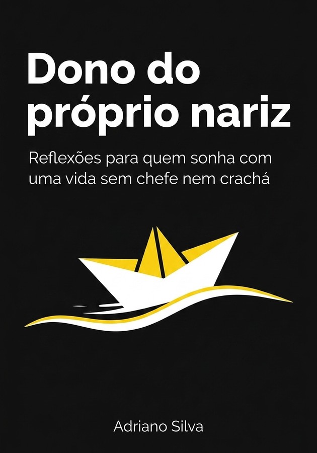 Capa do livro Dono do próprio nariz, de Adriano Silva — resumo e resenha crítica no 12min