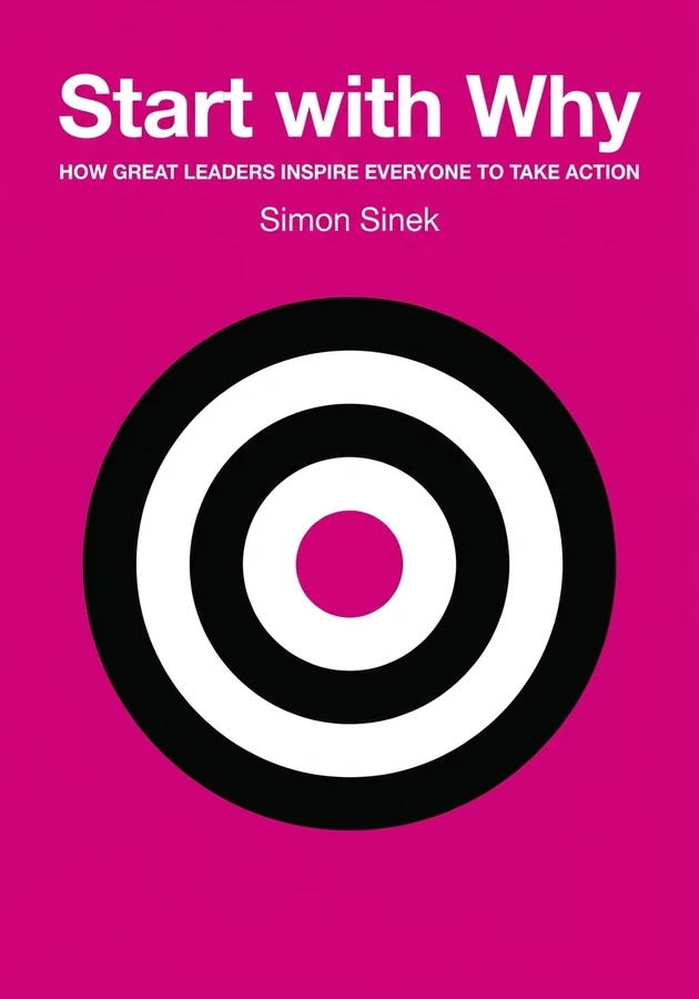 Book cover of Start with Why by Simon Sinek — critical summary review on 12min