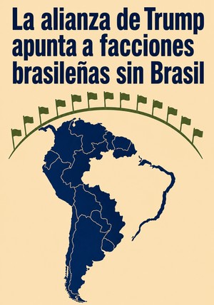Portada del libro La alianza de Trump apunta a facciones brasileñas sin Brasil, de 12min Originals — resumen crítico y reseña en 12min