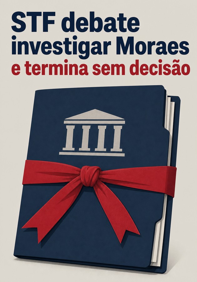Capa do livro STF debate investigar Moraes e termina sem decisão, de 12min Originals — resumo e resenha crítica no 12min