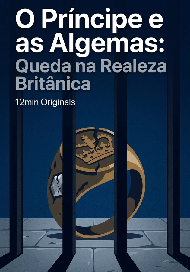 Capa do livro O Príncipe e as Algemas: Queda na Realeza Britânica, de 12min Originals — resumo e resenha crítica no 12min