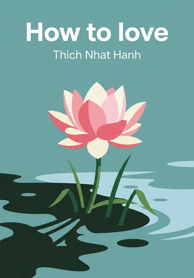 Capa do livro How to love, de Thich Nhat Hanh — resumo e resenha crítica no 12min