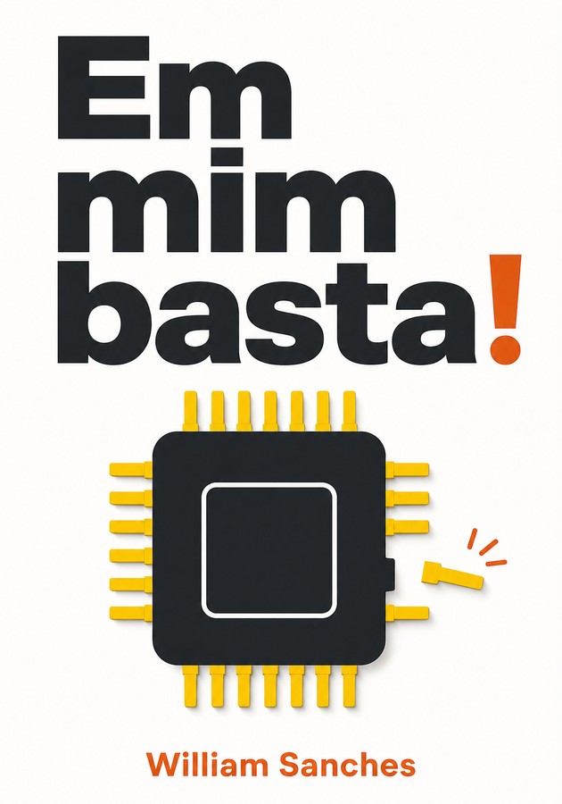 Capa do livro Em mim basta!, de William Sanches — resumo e resenha crítica no 12min