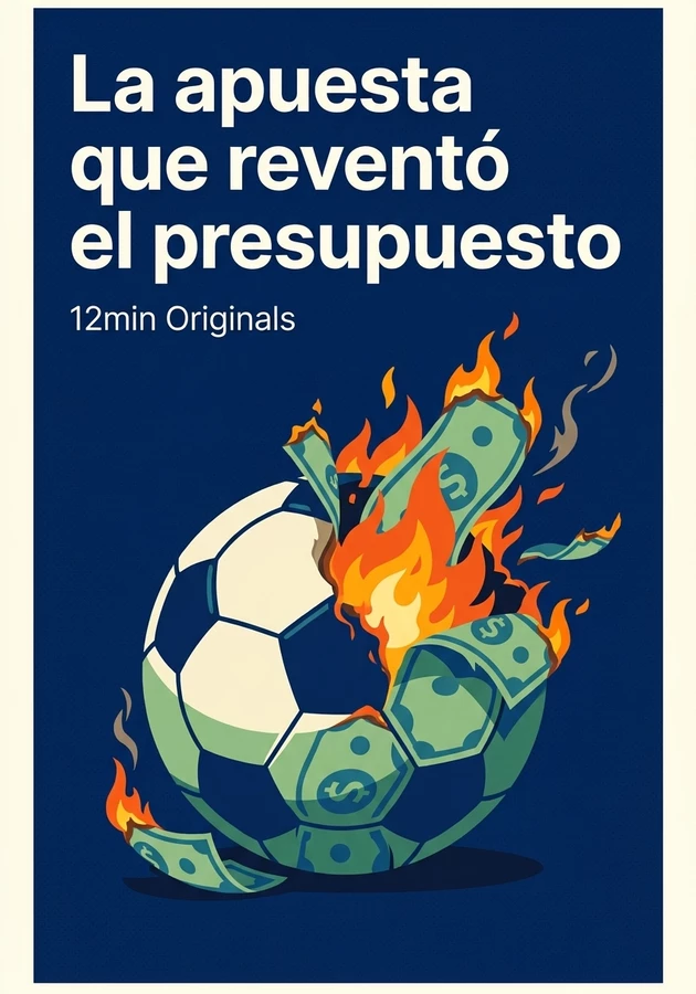 Portada del libro La apuesta que reventó el presupuesto, de 12min Originals — resumen crítico y reseña en 12min