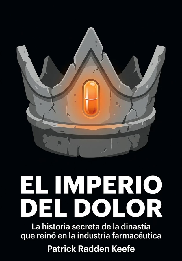 Portada del libro El Imperio del dolor, de Patrick Radden Keefe — resumen crítico y reseña en 12min