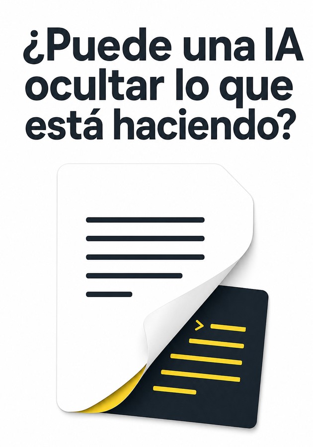 Portada del libro ¿Puede una IA ocultar lo que está haciendo?, de 12min Originals — resumen crítico y reseña en 12min