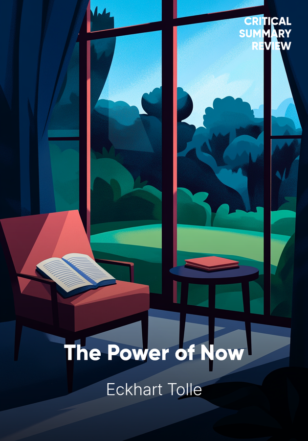Book cover of The Power of Now by Eckhart Tolle — critical summary review on 12min