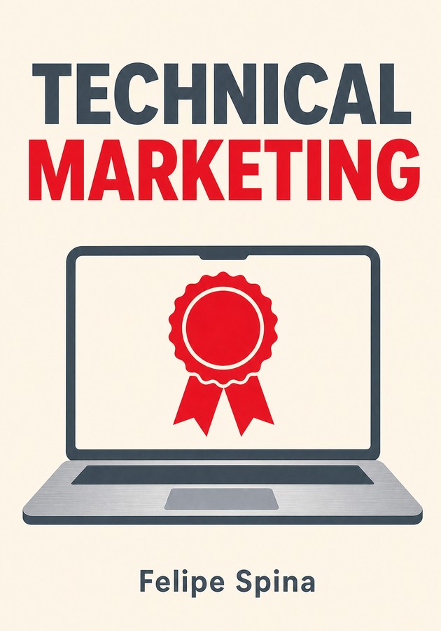 Capa do livro Technical Marketing  , de Felipe Spina — resumo e resenha crítica no 12min