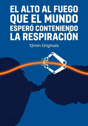 Portada del libro El alto al fuego que el mundo esperó conteniendo la respiración, de 12min Originals — resumen crítico y reseña en 12min