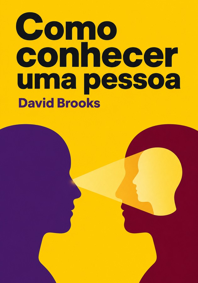 Capa do livro Como conhecer uma pessoa, de David Brooks — resumo e resenha crítica no 12min