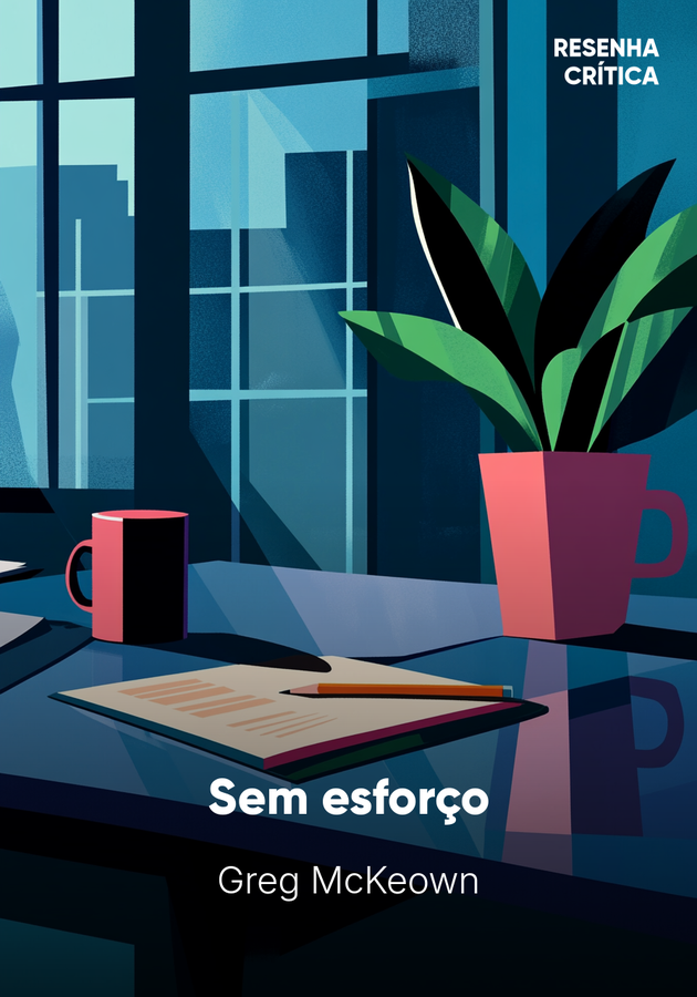 Capa do livro Sem esforço, de Greg McKeown — resumo e resenha crítica no 12min