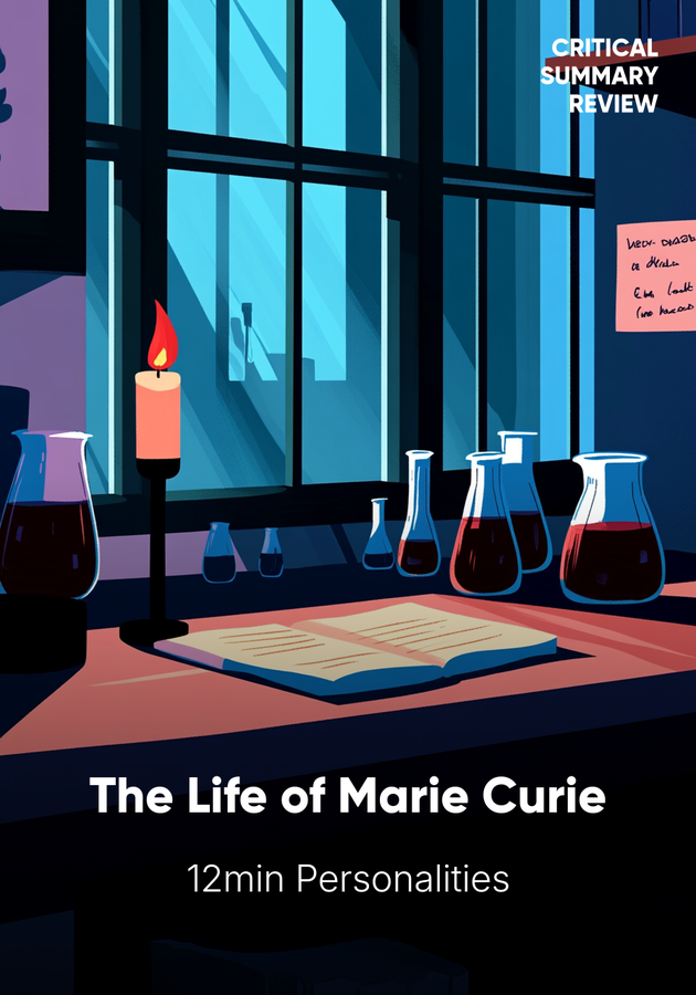 Book cover of The Life of Marie Curie by 12min Personalities — critical summary review on 12min