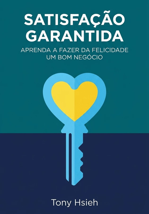 Capa do livro Satisfação Garantida, de Tony Hsieh — resumo e resenha crítica no 12min