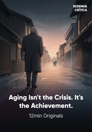 Book cover of Aging Isn't the Crisis. It's the Achievement. by 12min Originals — critical summary review on 12min