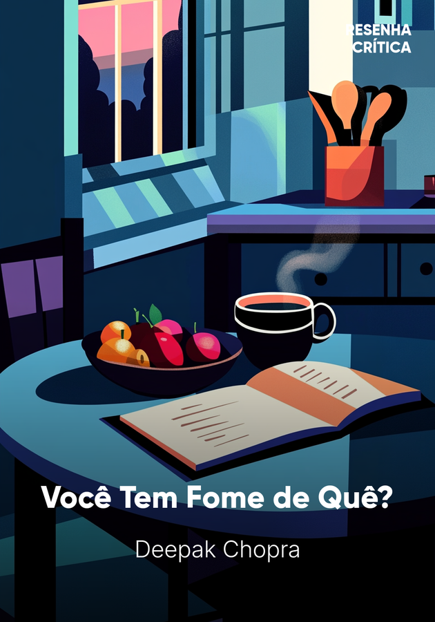 Capa do livro Você Tem Fome de Quê?, de Deepak Chopra — resumo e resenha crítica no 12min