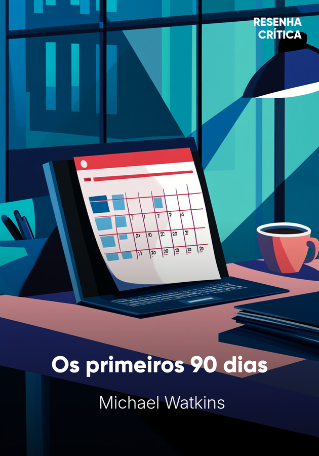 Capa do livro Os primeiros 90 dias, de  Michael Watkins — resumo e resenha crítica no 12min