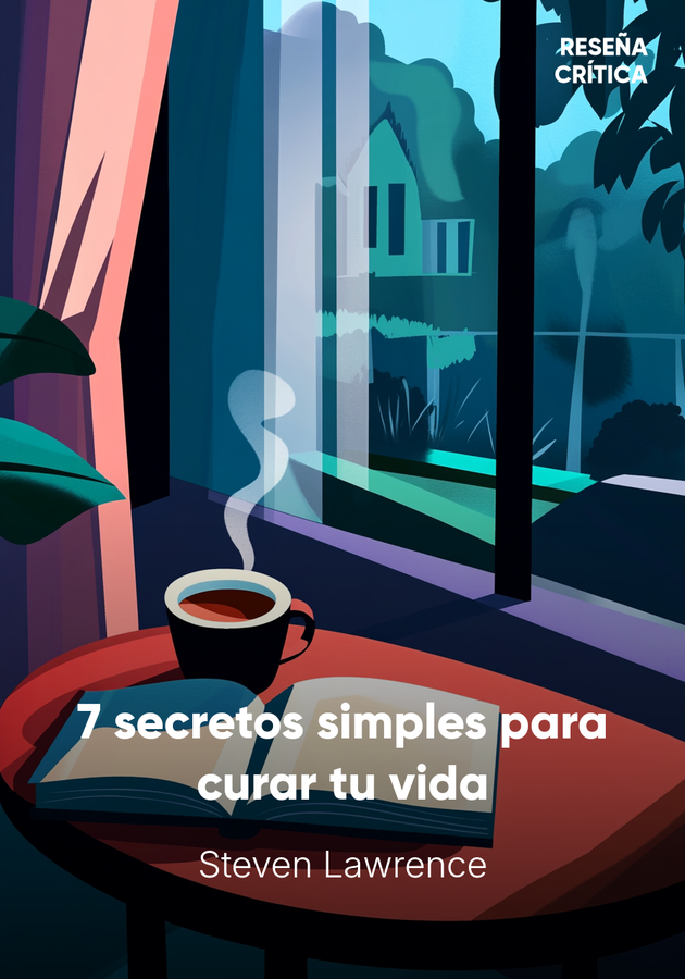Portada del libro 7 secretos simples para curar tu vida, de Steven Lawrence — resumen crítico y reseña en 12min