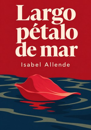 Portada del libro Largo pétalo de mar, de Isabel Allende — resumen crítico y reseña en 12min