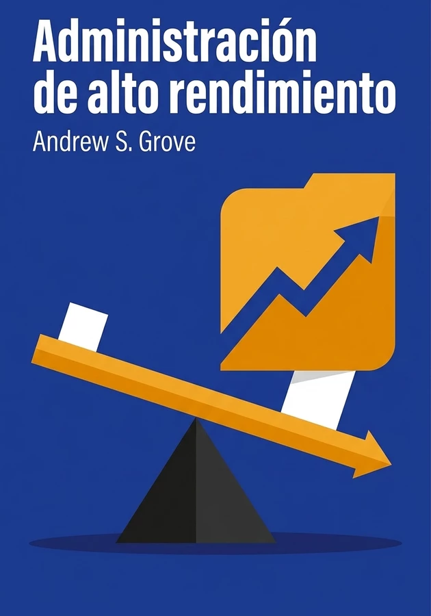 Portada del libro Administración de alto rendimiento, de Andrew S. Grove — resumen crítico y reseña en 12min