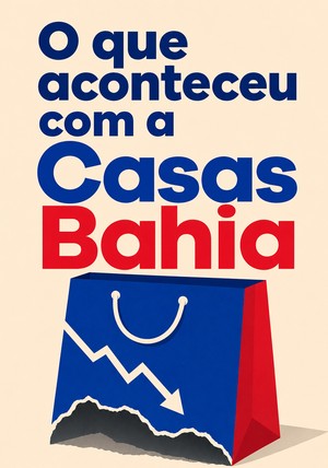 Capa do livro O que aconteceu com a Casas Bahia, de 12min Originals — resumo e resenha crítica no 12min