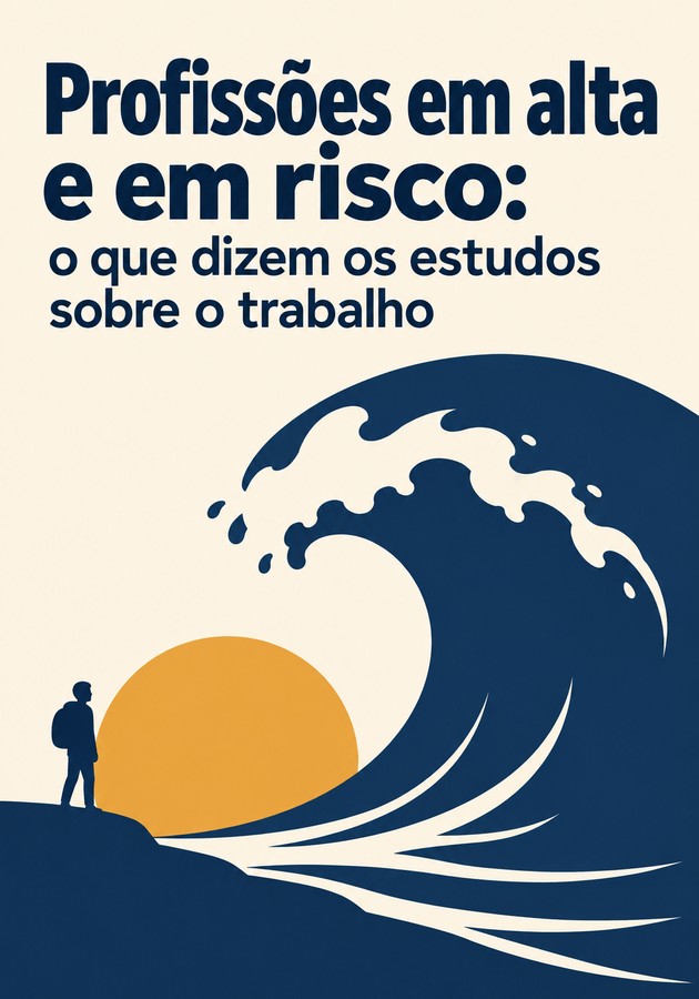 Capa do livro Profissões em alta e em risco: o que dizem os estudos sobre o trabalho, de 12min Originals — resumo e resenha crítica no 12min