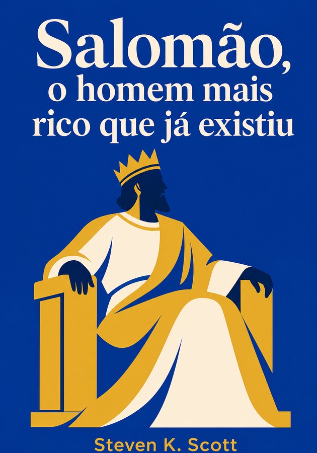 Capa do livro Salomão, o homem mais rico que já existiu, de Steven K. Scott — resumo e resenha crítica no 12min