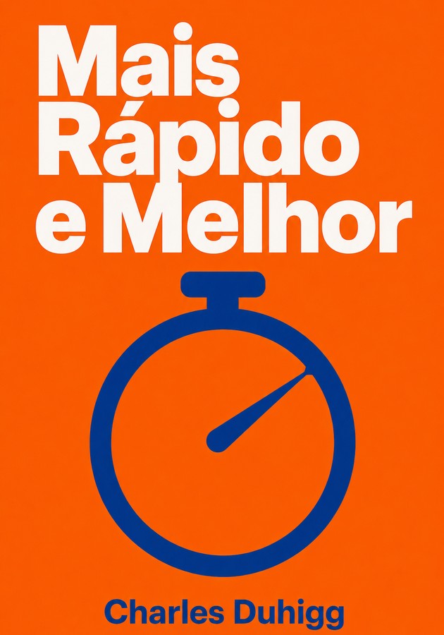Capa do livro Mais Rápido e Melhor, de Charles Duhigg — resumo e resenha crítica no 12min
