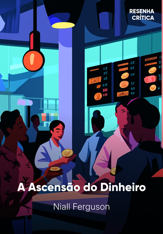 Capa do livro A Ascensão do Dinheiro, de Niall Ferguson — resumo e resenha crítica no 12min