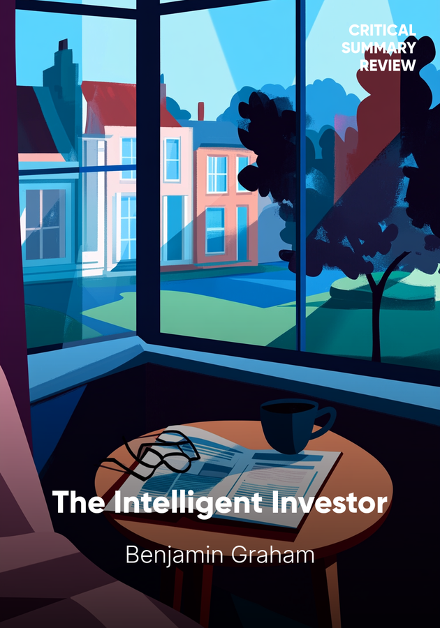Book cover of The Intelligent Investor by Benjamin Graham — critical summary review on 12min