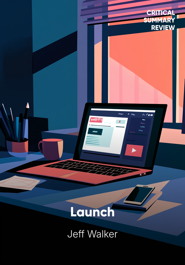 Book cover of Launch by Jeff Walker — critical summary review on 12min