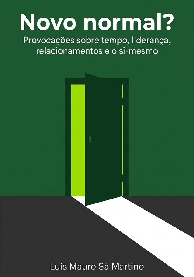 Capa do livro Novo normal? , de Luís Mauro Sá Martino — resumo e resenha crítica no 12min