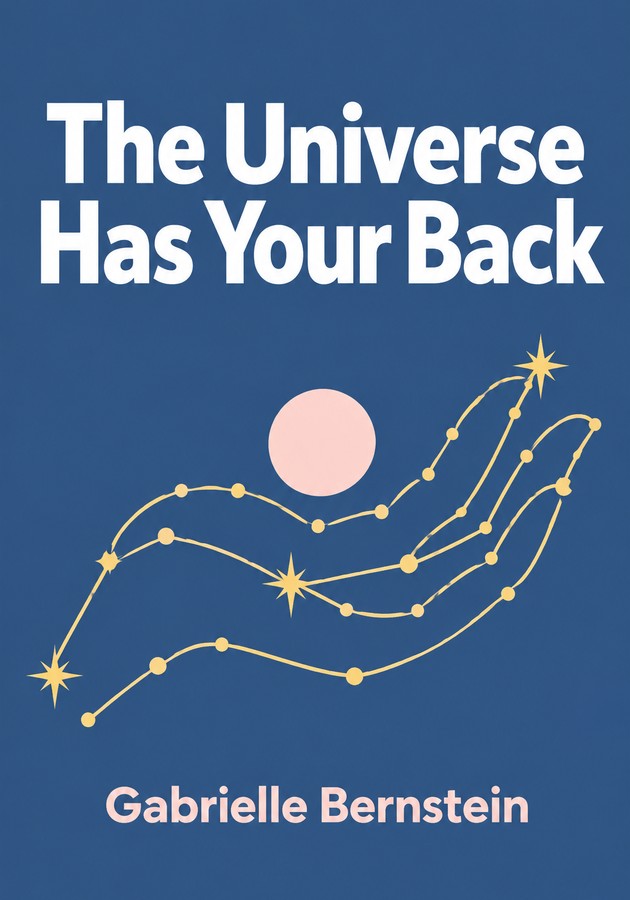Book cover of The Universe Has Your Back by Gabrielle Bernstein — critical summary review on 12min