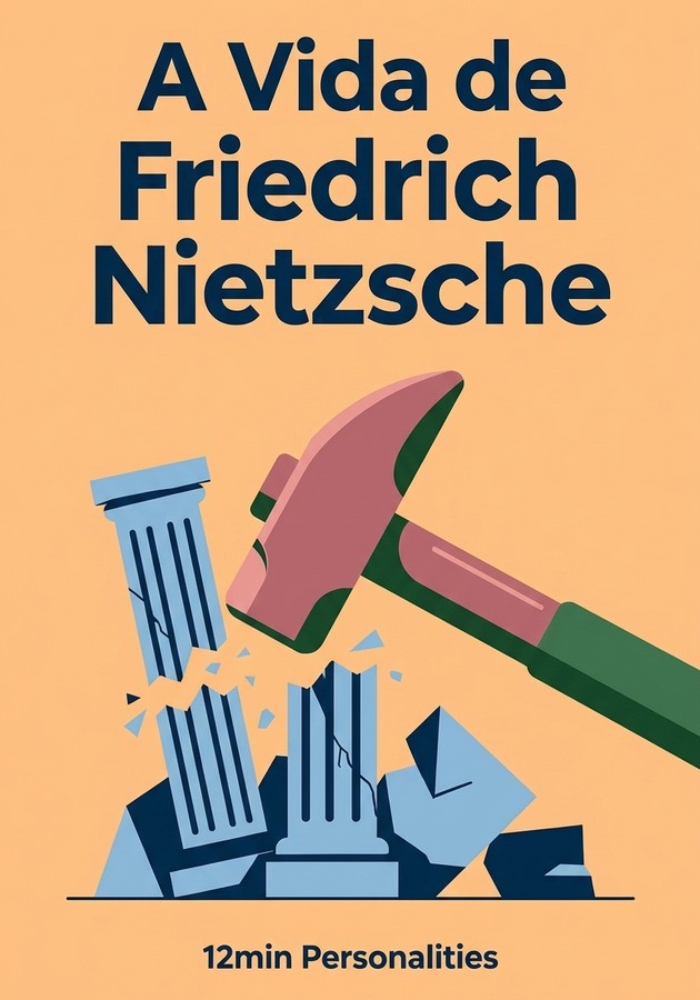 Capa do livro A Vida de Friedrich Nietzsche, de 12min Personalities — resumo e resenha crítica no 12min