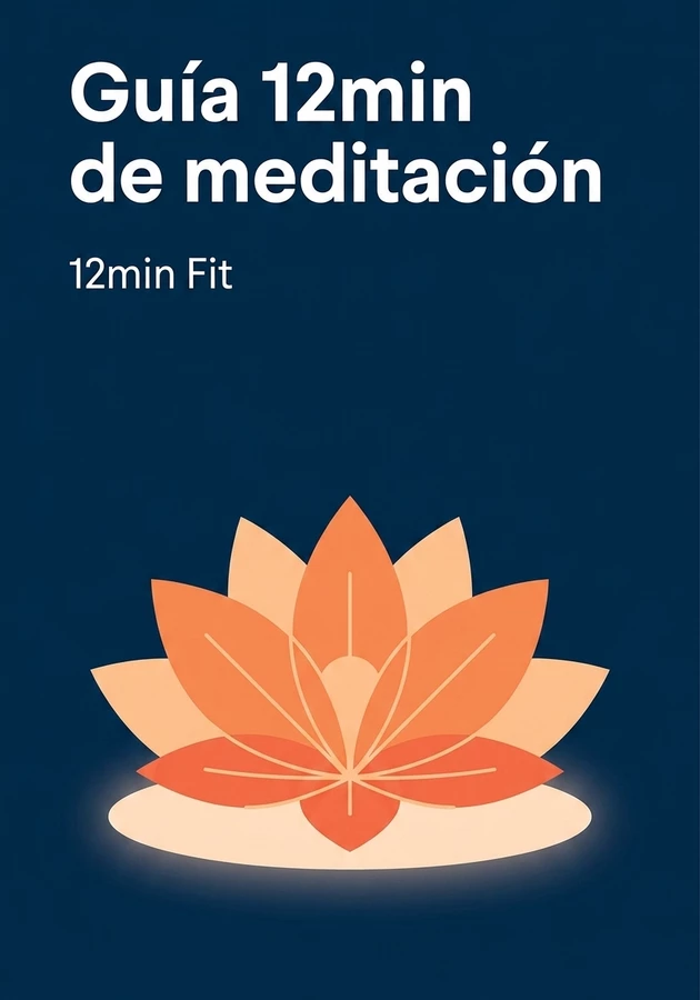 Portada del libro Guía 12min de meditación, de 12min Fit — resumen crítico y reseña en 12min