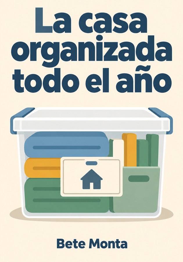 Portada del libro La casa organizada todo el año, de Bete Monta — resumen crítico y reseña en 12min