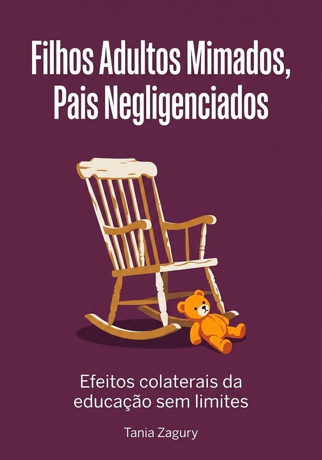 Capa do livro Filhos Adultos Mimados, Pais Negligenciados, de Tania Zagury — resumo e resenha crítica no 12min