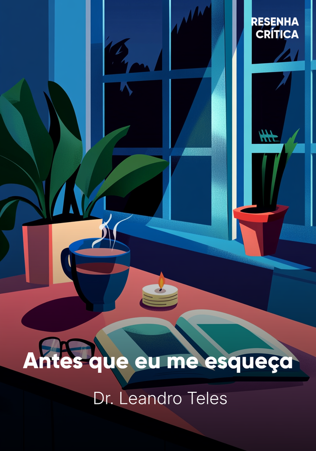 Capa do livro Antes que eu me esqueça, de Dr. Leandro Teles — resumo e resenha crítica no 12min