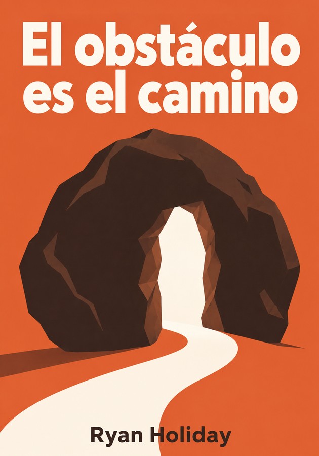 Portada del libro El obstáculo es el camino, de Ryan Holiday — resumen crítico y reseña en 12min