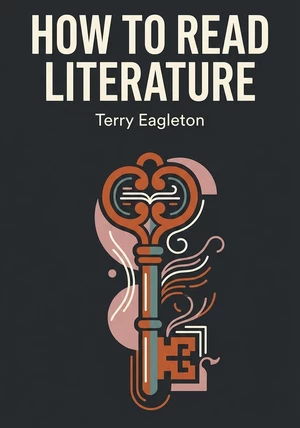 Book cover of  How to Read Literature by Terry Eagleton — critical summary review on 12min