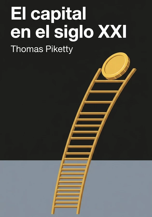Portada del libro El capital en el siglo XXI, de Thomas Piketty — resumen crítico y reseña en 12min