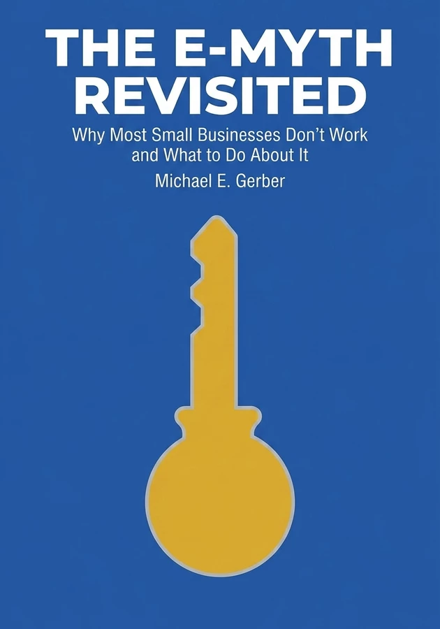 Book cover of The E-Myth Revisited by Michael E. Gerber — critical summary review on 12min