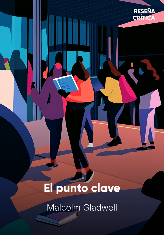 Portada del libro El punto clave, de Malcolm Gladwell — resumen crítico y reseña en 12min
