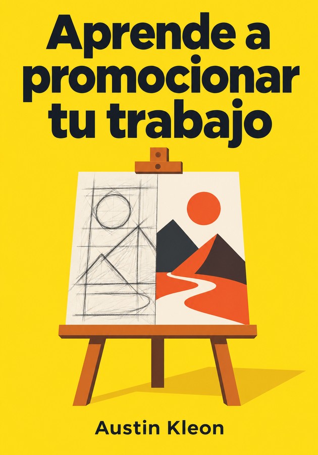 Portada del libro Aprende a promocionar tu trabajo, de Austin Kleon — resumen crítico y reseña en 12min