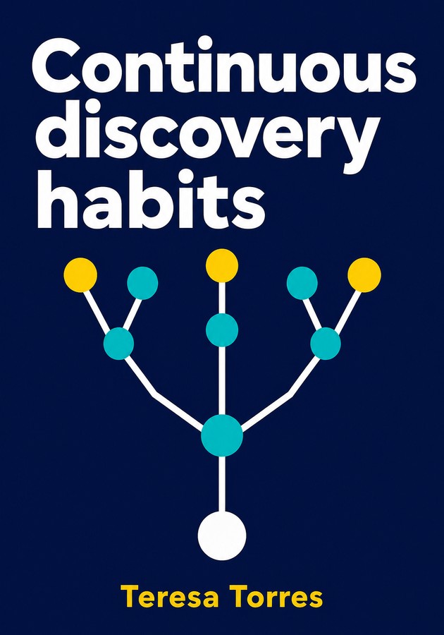 Capa do livro  Continuous discovery habits, de Teresa Torres — resumo e resenha crítica no 12min