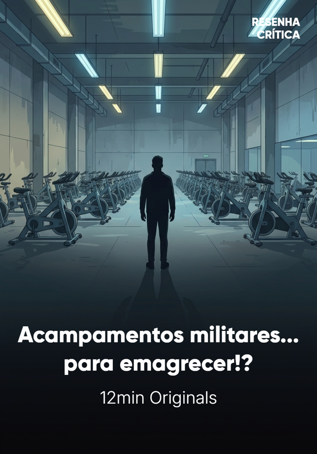 Capa do livro Acampamentos militares... para emagrecer!?, de 12min Originals — resumo e resenha crítica no 12min
